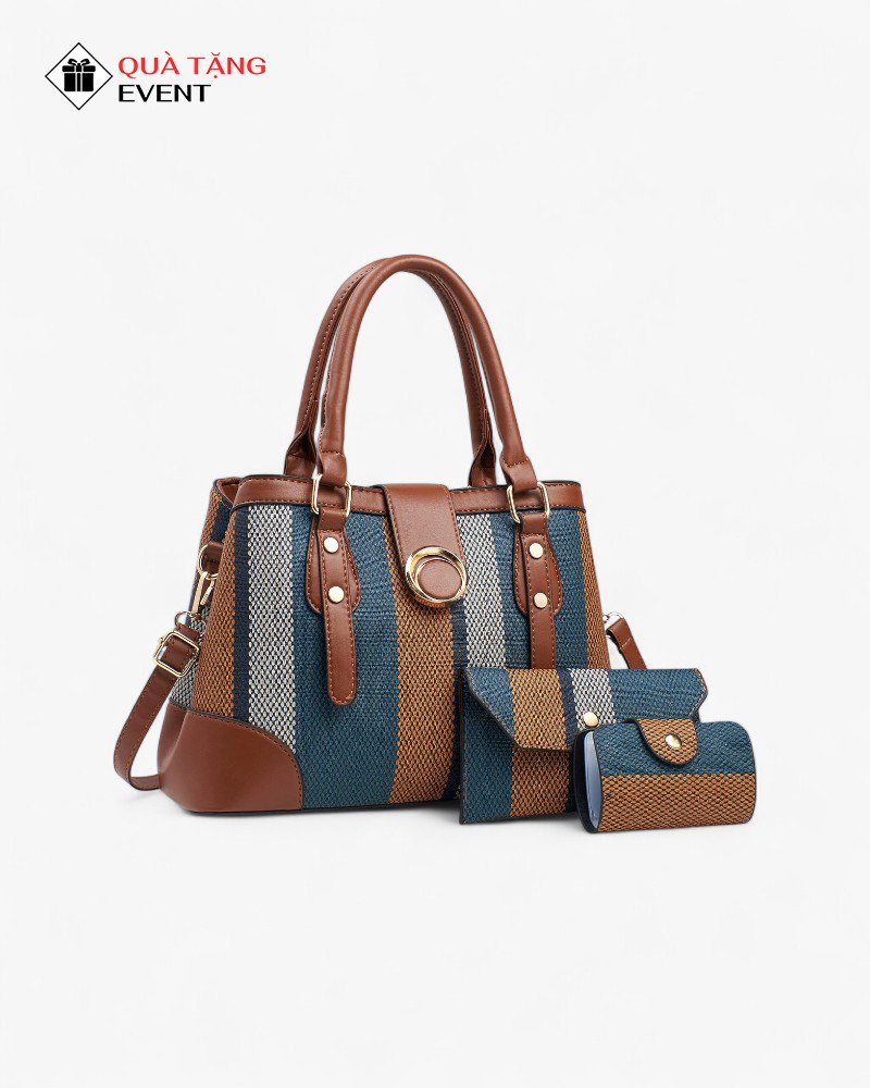 Túi xách nữ cầm tay quà tặng doanh nghiệp, in logo theo yêu cầu - Mã TXNCT016 May túi xách nữ theo mẫu - TXNCT016