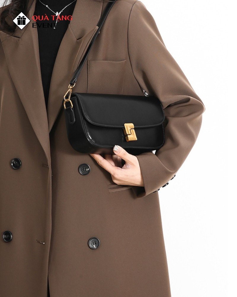 Túi xách nữ đeo chéo quà tặng doanh nghiệp, in logo theo yêu cầu - Mã TXNDC017 May túi xách nữ theo yêu cầu TPHCM - TXNDC017