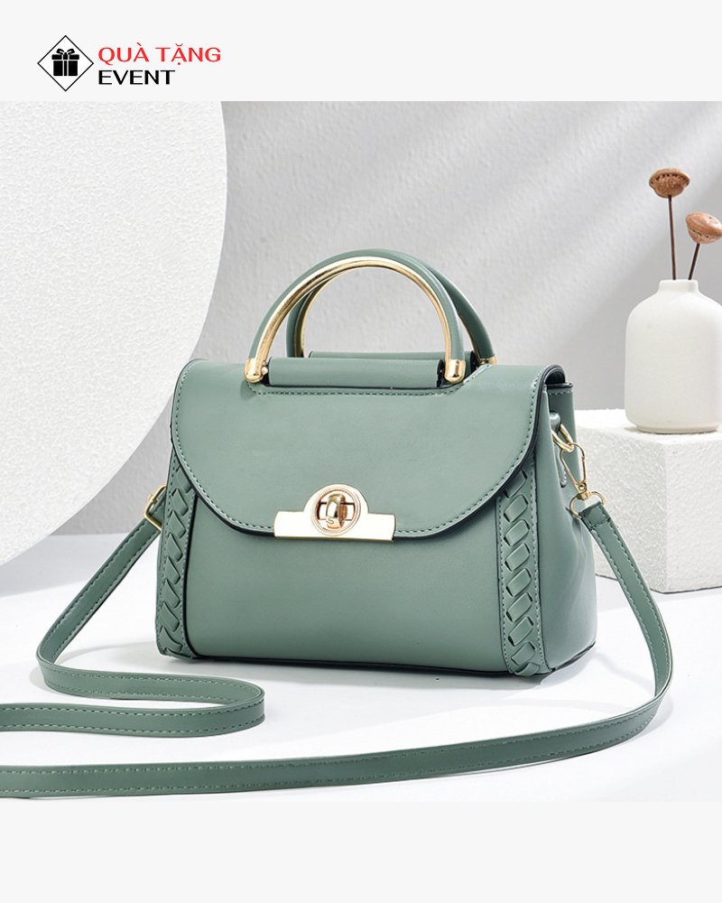 Túi xách nữ đeo chéo quà tặng doanh nghiệp, in logo theo yêu cầu - Mã TXNDC004 May túi xách nữ theo yêu cầu - TXNDC004