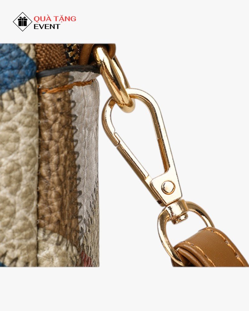 Túi xách nữ đeo chéo quà tặng doanh nghiệp, in logo theo yêu cầu - Mã TXNDC014 May túi xách nữ theo yêu cầu số lượng ít - TXNDC014