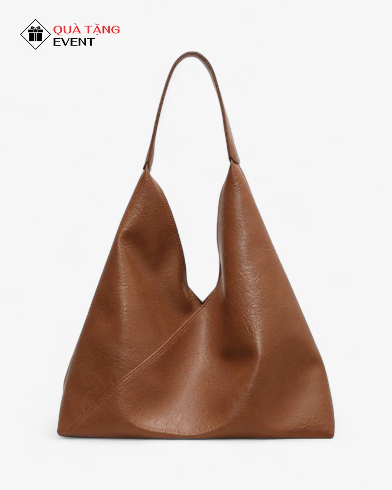 Túi xách nữ đeo vai quà tặng doanh nghiệp, in logo theo yêu cầu - Mã TXNDV010 Nhận gia công túi xách nữ - TXNDV010