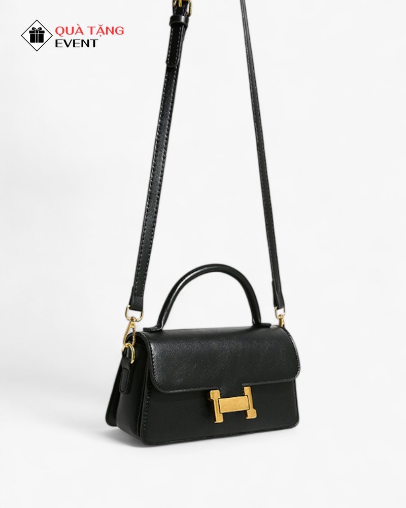 Túi xách nữ đeo chéo quà tặng doanh nghiệp, in logo theo yêu cầu - Mã TXNDC018 Sản xuất túi xách nữ - TXNDC018