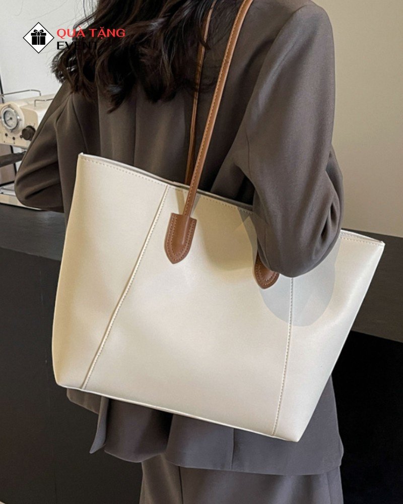 Túi xách nữ công sở quà tặng doanh nghiệp, in logo theo yêu cầu - Mã TXNCS010 Sản xuất túi xách nữ quà tặng theo yêu cầu - TXNCS010