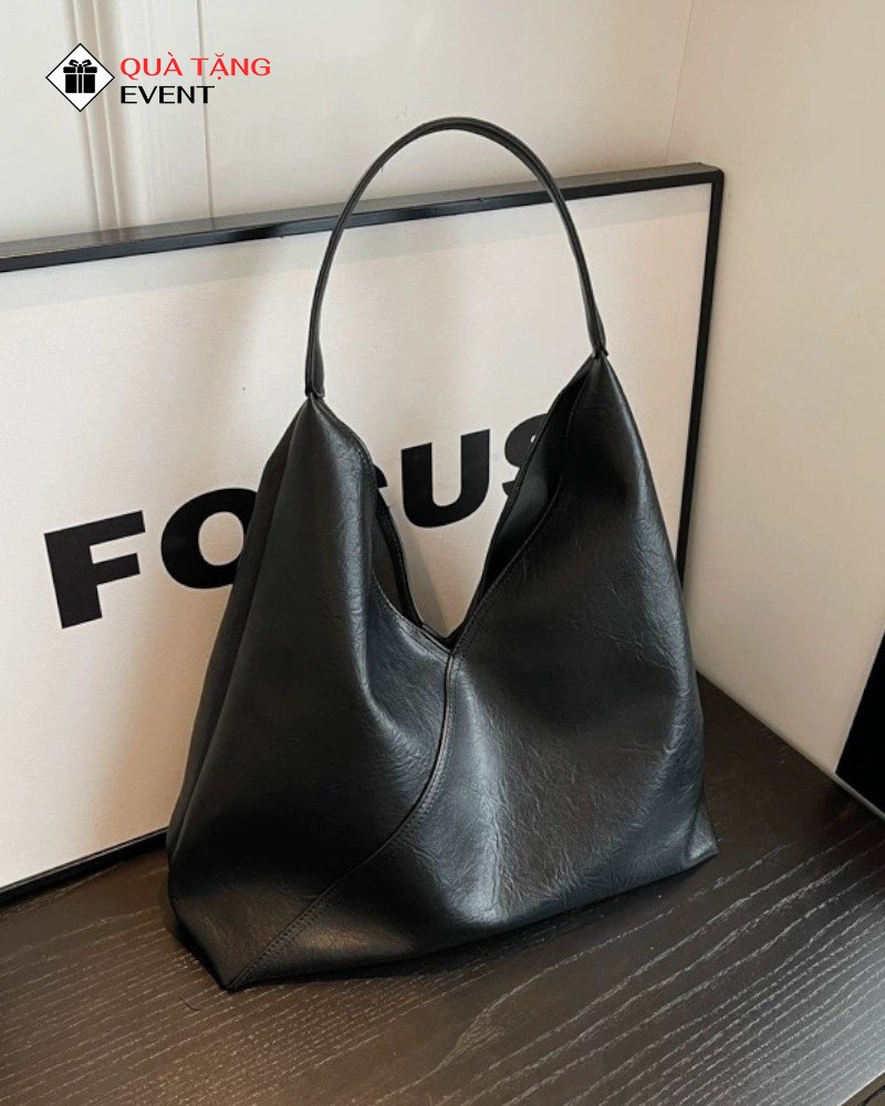 Túi xách nữ đeo vai quà tặng doanh nghiệp, in logo theo yêu cầu - Mã TXNDV010 Sỉ túi xách nữ quảng cáo giá rẻ - TXNDV010