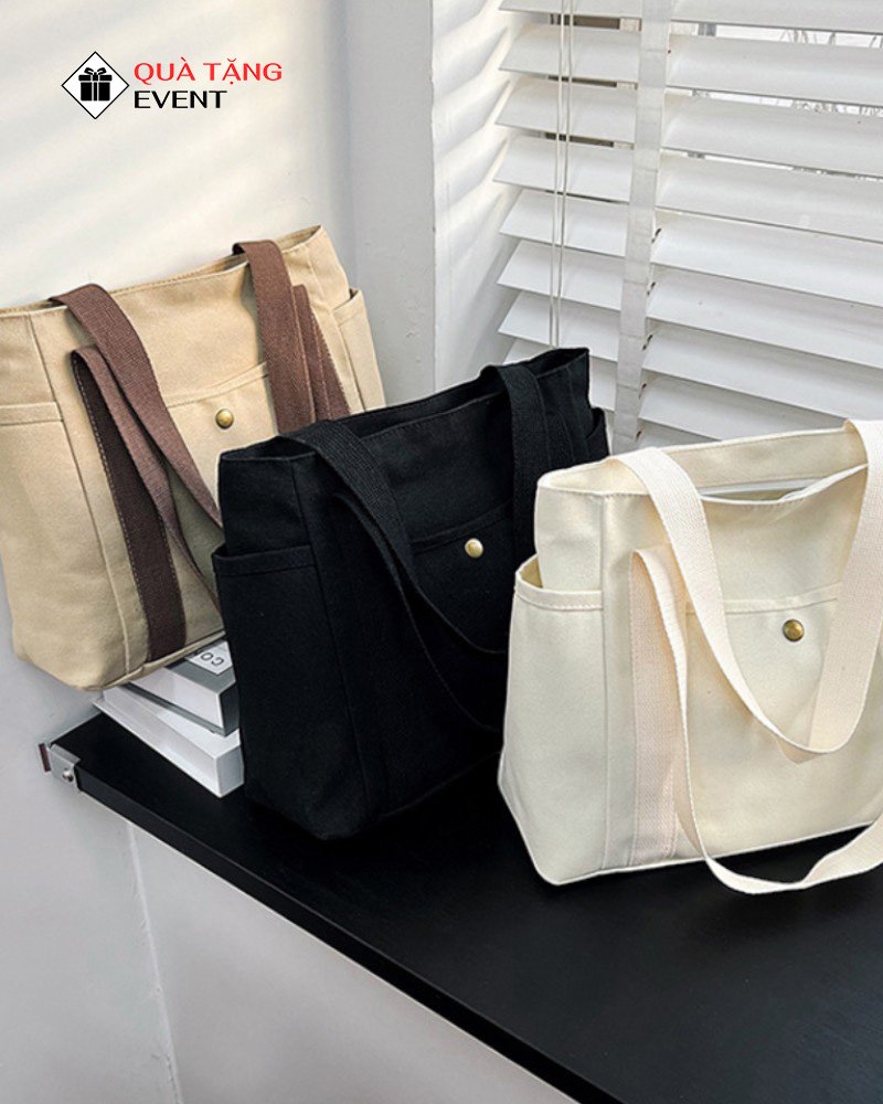 Gia công túi Canvas - TCV009 Tìm hàng may gia công túi Canvas - TCV009
