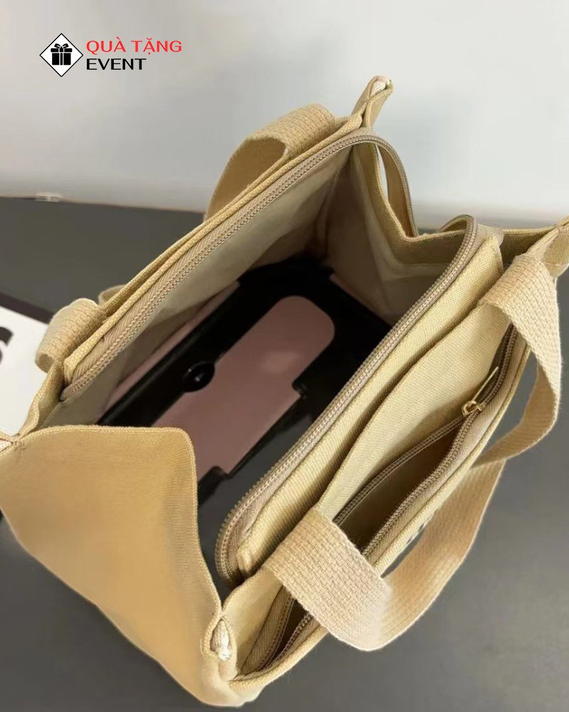 Túi canvas quà tặng doanh nghiệp, in logo theo yêu cầu - Mã TCV017 Túi Canvas Biên Hòa - TCV017