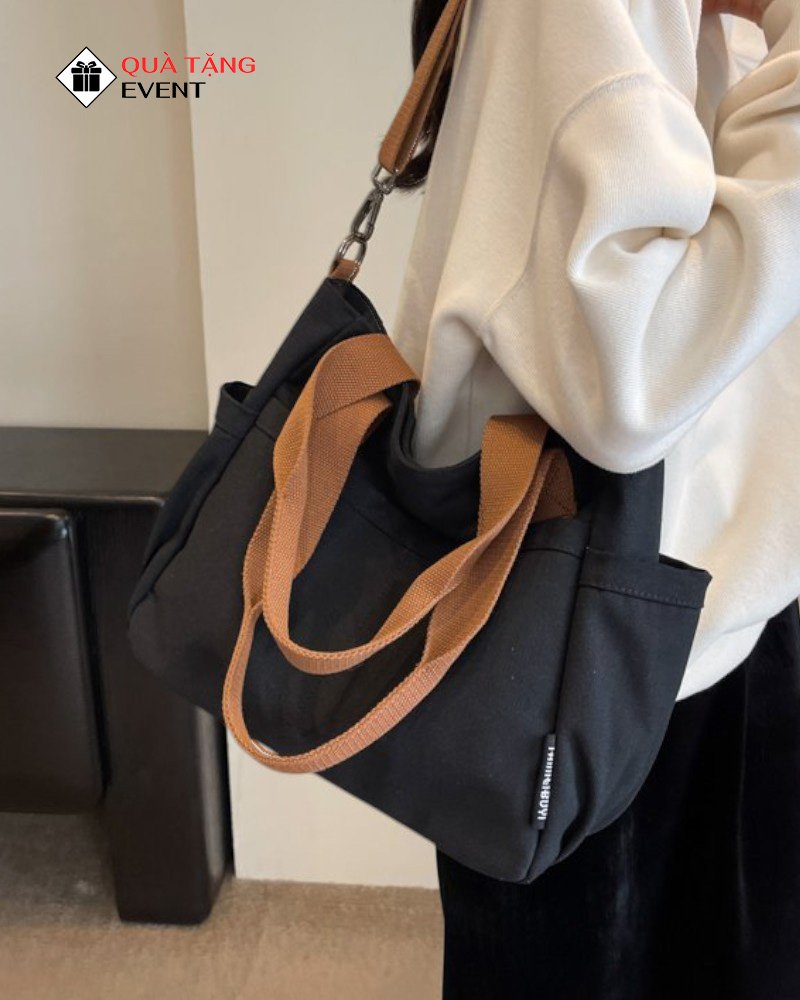 Túi Canvas nữ - TCV008 Túi Canvas nữ quà tặng - TCV008