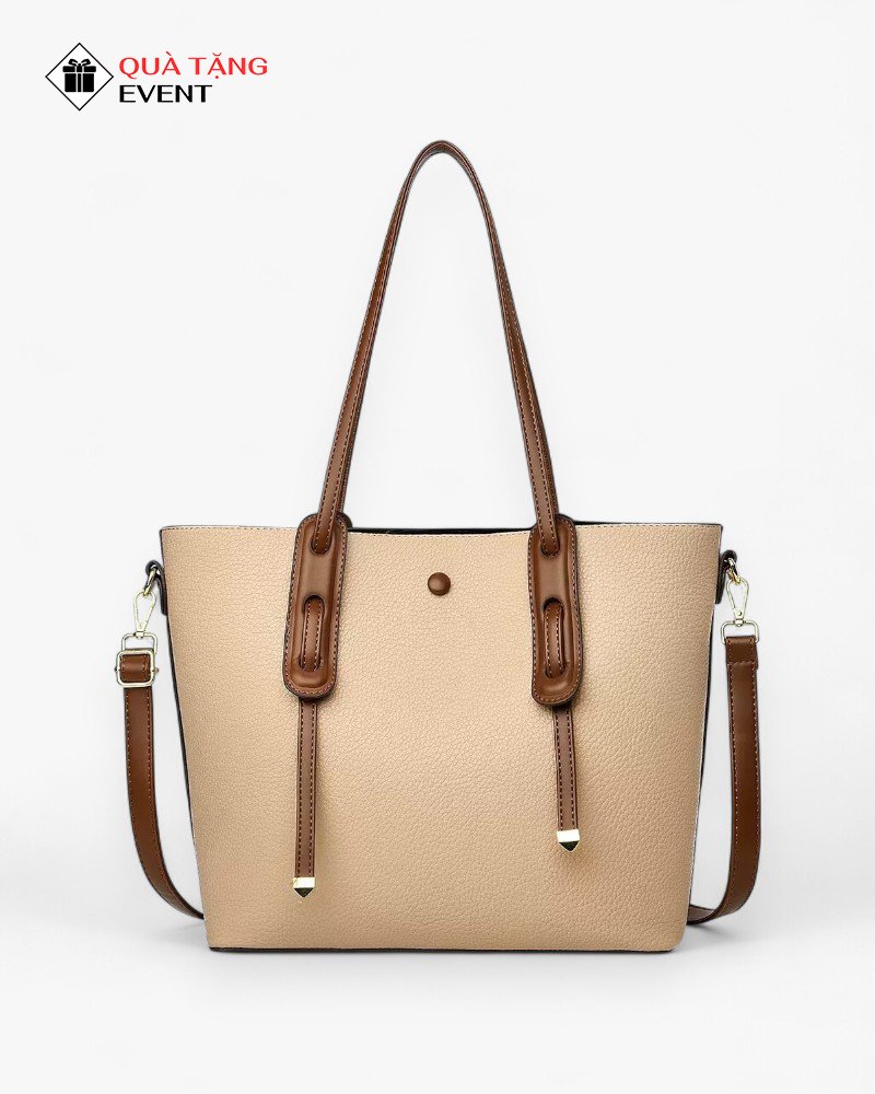 Túi xách nữ cầm tay quà tặng doanh nghiệp, in logo theo yêu cầu - Mã TXNCT019 Túi xách nữ cầm tay giá rẻ - TXNCT019