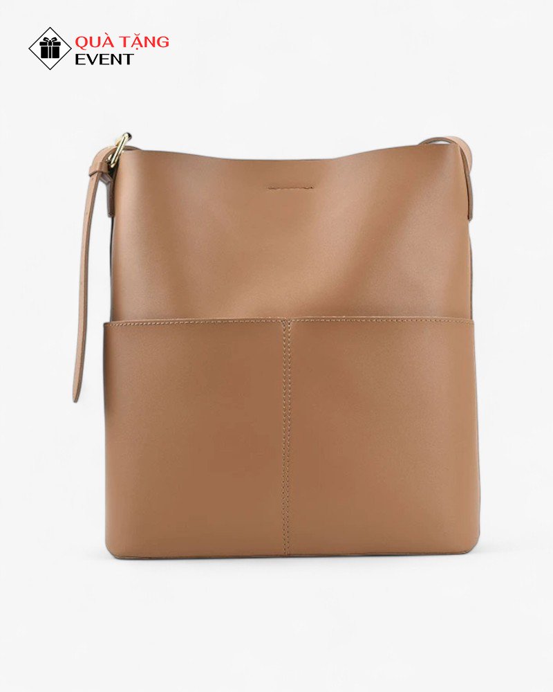 Túi xách nữ đeo vai quà tặng doanh nghiệp, in logo theo yêu cầu - Mã TXNDV012 Túi xách nữ đeo vai - TXNDV012