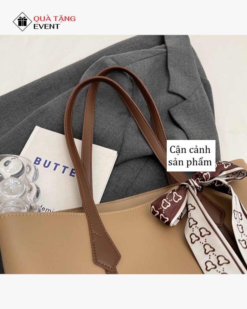 Túi xách nữ công sở quà tặng doanh nghiệp, in logo theo yêu cầu - Mã TXNCS012 Túi xách nữ in hình giá rẻ - TXNCS012