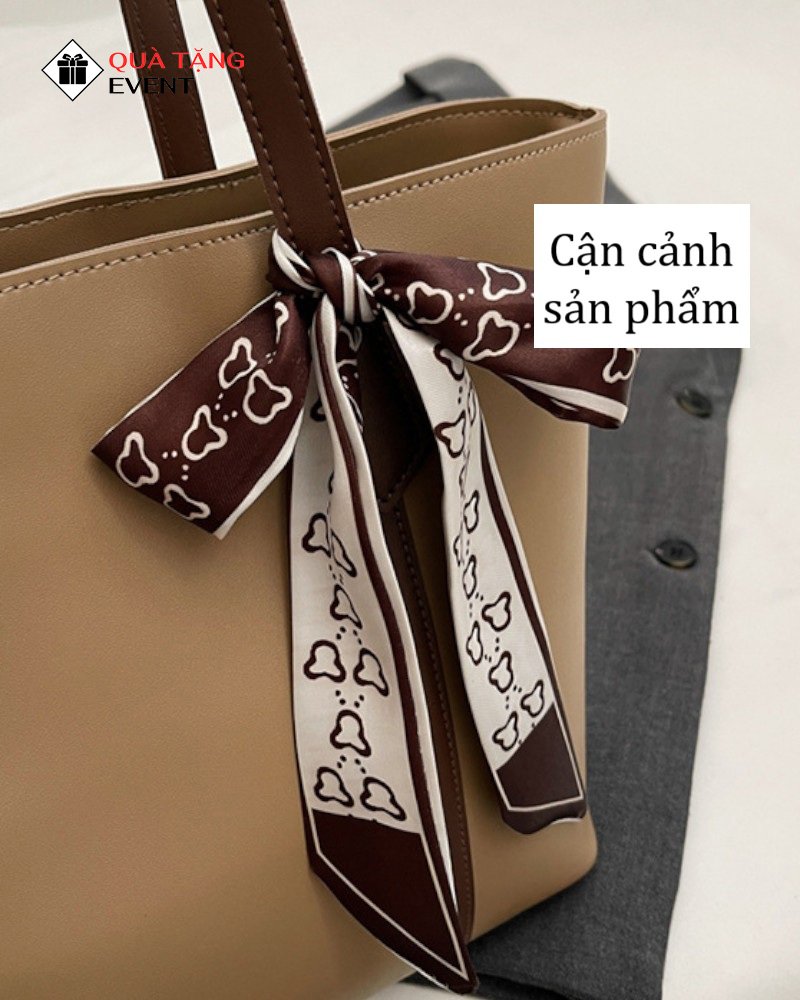 Túi xách nữ công sở quà tặng doanh nghiệp, in logo theo yêu cầu - Mã TXNCS012 Túi xách nữ quà tặng cho sự kiện - TXNCS012