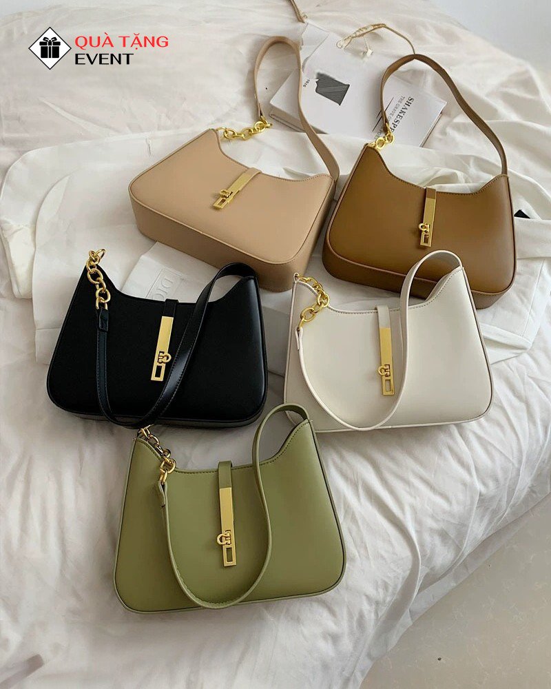 Túi xách nữ đeo vai quà tặng doanh nghiệp, in logo theo yêu cầu - Mã TXNDV001 Túi xách nữ quảng cáo doanh nghiệp - TXNDV001