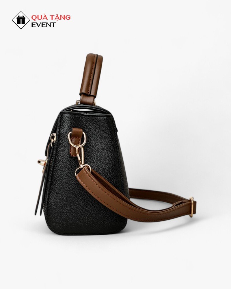 Túi xách nữ đeo chéo quà tặng doanh nghiệp, in logo theo yêu cầu - Mã TXNDC007 Xưởng chuyên sỉ túi xách nữ giá rẻ - TXNDC007