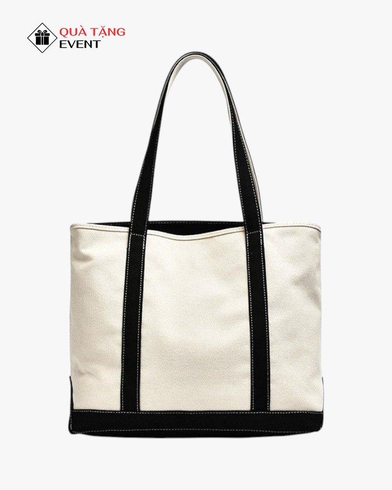 Xưởng cung cấp túi Canvas in logo số lượng lớn - TCV011