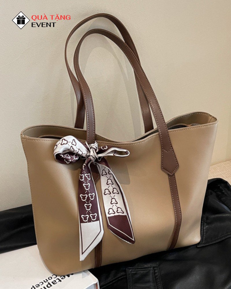 Túi xách nữ công sở quà tặng doanh nghiệp, in logo theo yêu cầu - Mã TXNCS012 Xưởng may gia công quà tặng túi xách nữ - TXNCS012