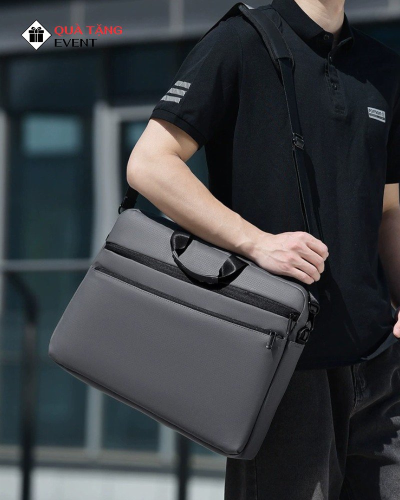 Túi chống sốc Laptop quà tặng doanh nghiệp, in logo - Mã TLT045 Xưởng may túi đựng laptop TPHCM - TLT045