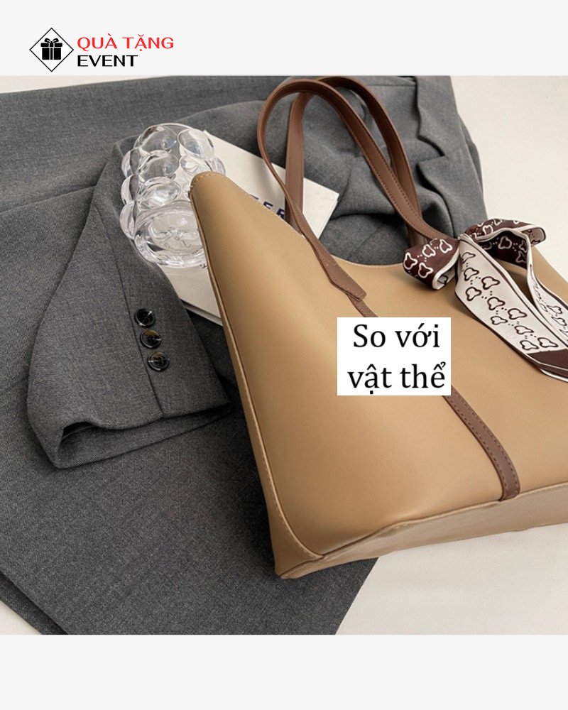 Túi xách nữ công sở quà tặng doanh nghiệp, in logo theo yêu cầu - Mã TXNCS012 Xưởng may túi xách nữ doanh nghiệp - TXNCS012