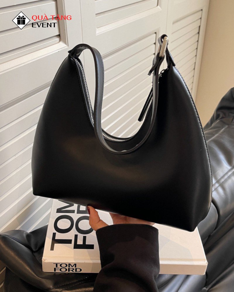 Túi xách nữ đeo vai quà tặng doanh nghiệp, in logo theo yêu cầu - Mã TXNDV002 Xưởng may túi xách nữ ở Hà Nội - TXNDV002