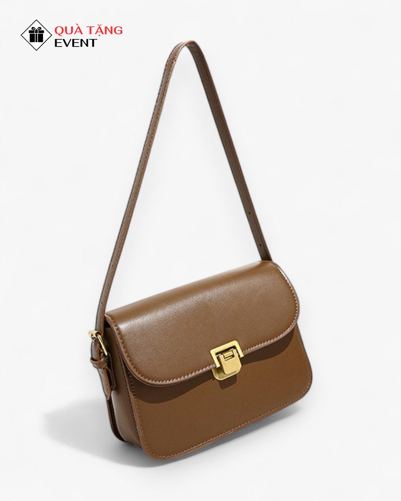 Túi xách nữ đeo chéo quà tặng doanh nghiệp, in logo theo yêu cầu - Mã TXNDC016 Xưởng sản xuất túi xách nữ TPHCM - TXNDC016