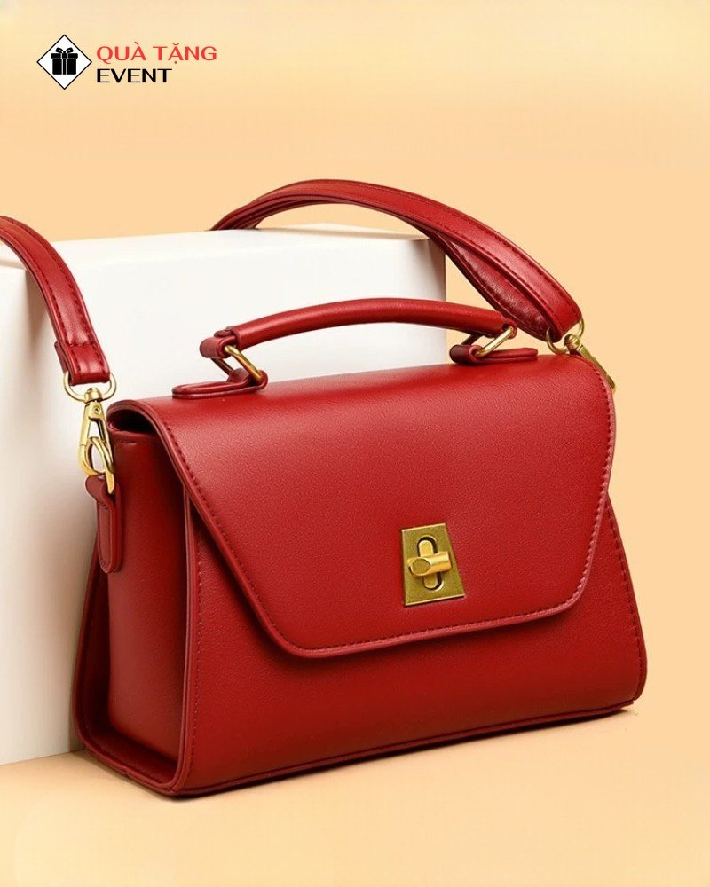 Túi xách nữ đeo chéo quà tặng doanh nghiệp, in logo theo yêu cầu - Mã TXNDC005 Xưởng sản xuất túi xách nữ theo yêu cầu - TXNDC005