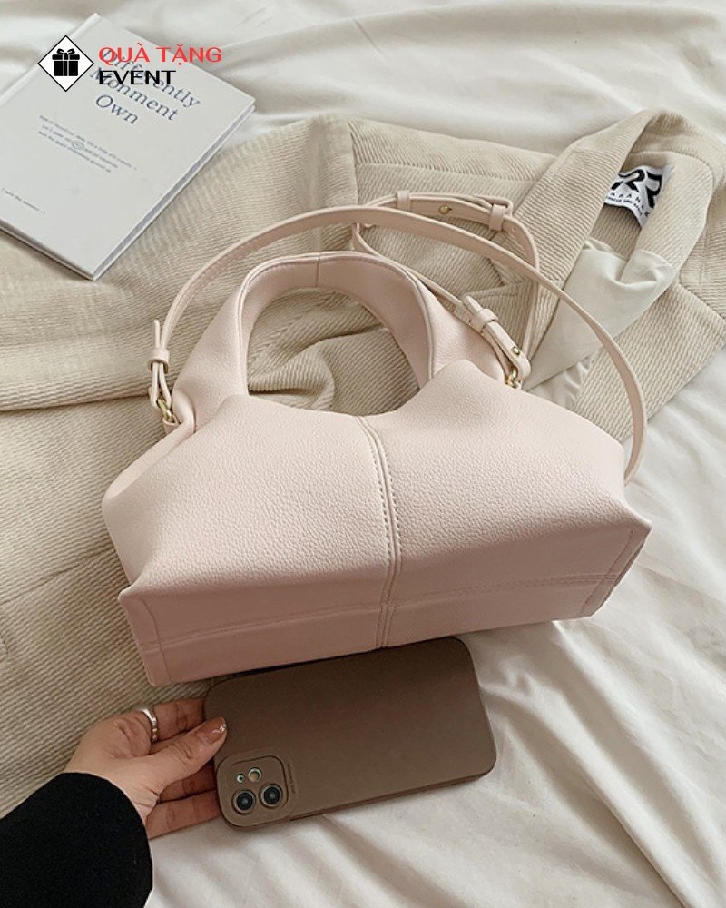 Túi xách nữ đeo chéo quà tặng doanh nghiệp, in logo theo yêu cầu - Mã TXNDC009 Xưởng sản xuất túi xách nữ thời trang - TXNDC009
