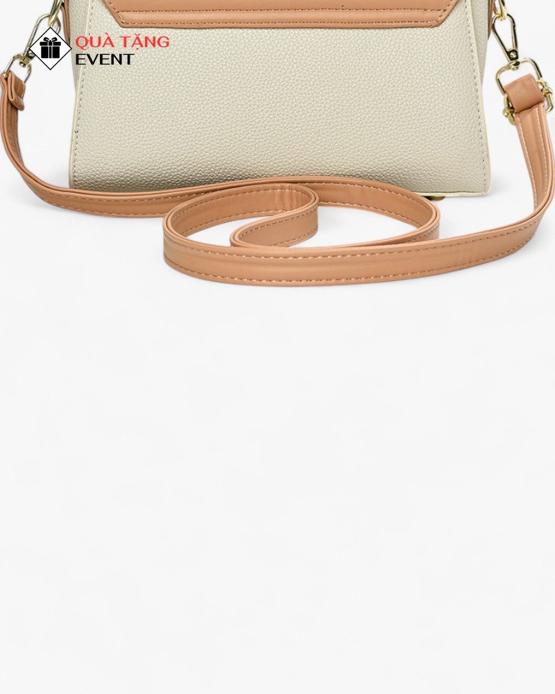 Túi xách nữ đeo chéo quà tặng doanh nghiệp, in logo theo yêu cầu - Mã TXNDC003 Xưởng sỉ túi xách nữ giá rẻ TPHCM - TXNDC003