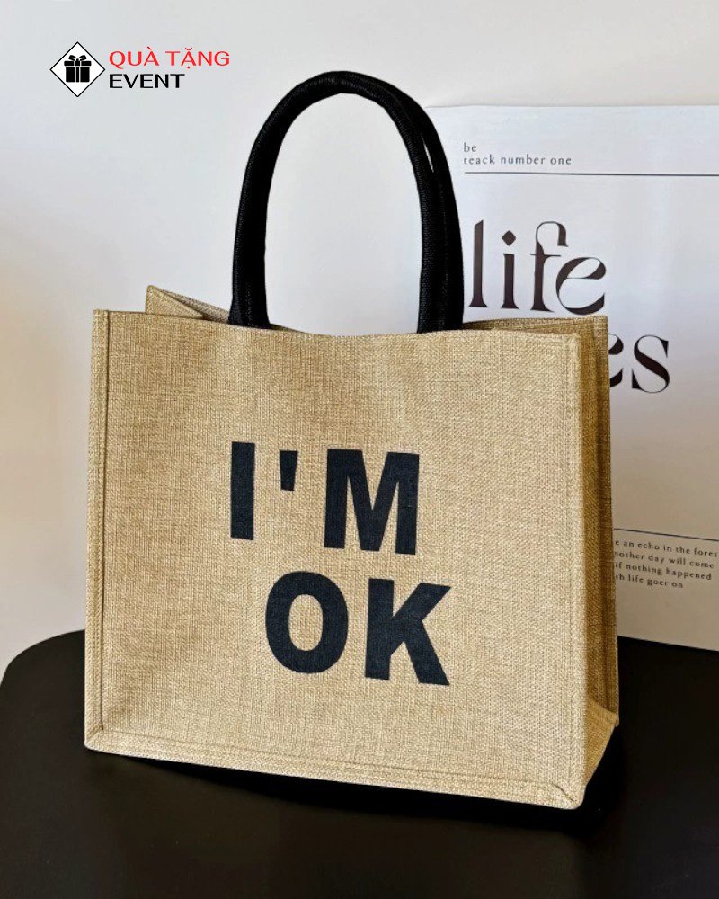 Xưởng túi Canvas quà tặng - TCV016