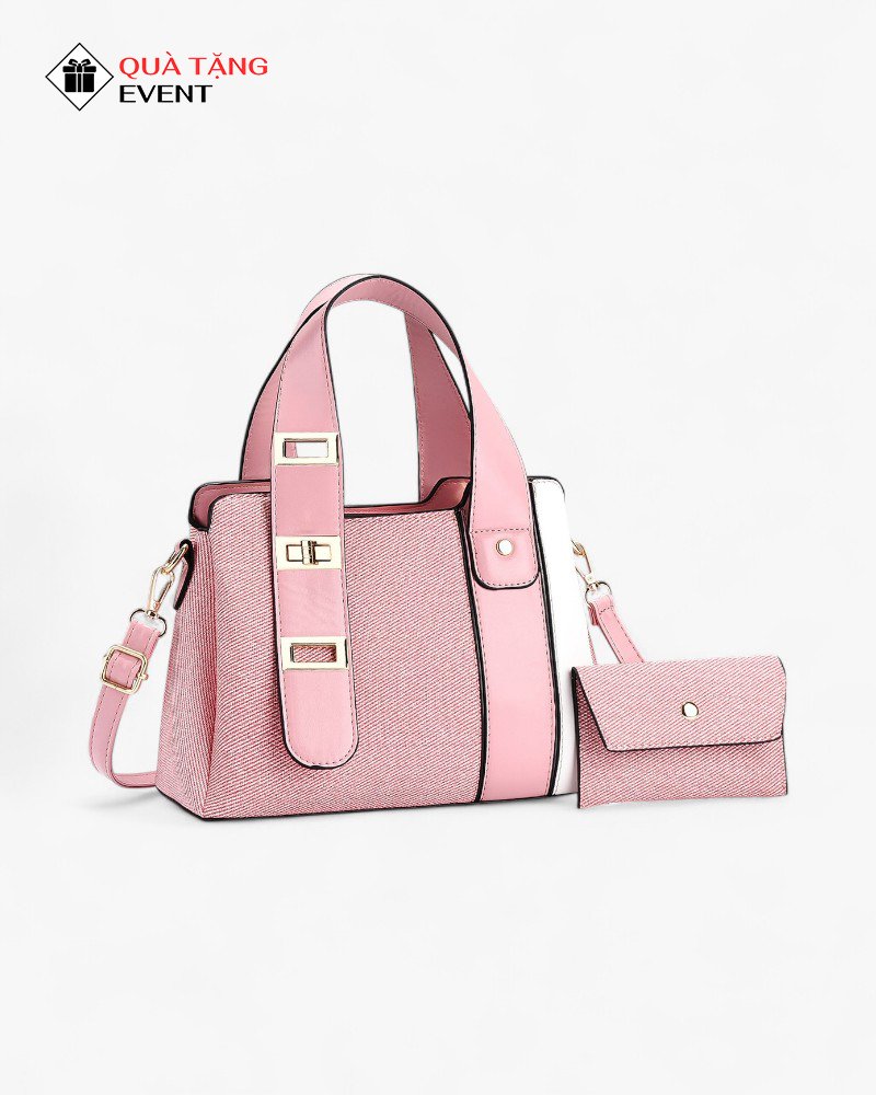 Túi xách nữ đeo chéo quà tặng doanh nghiệp, in logo theo yêu cầu - Mã TXNDC036 Xưởng túi xách nữ HCM - TXNDC036