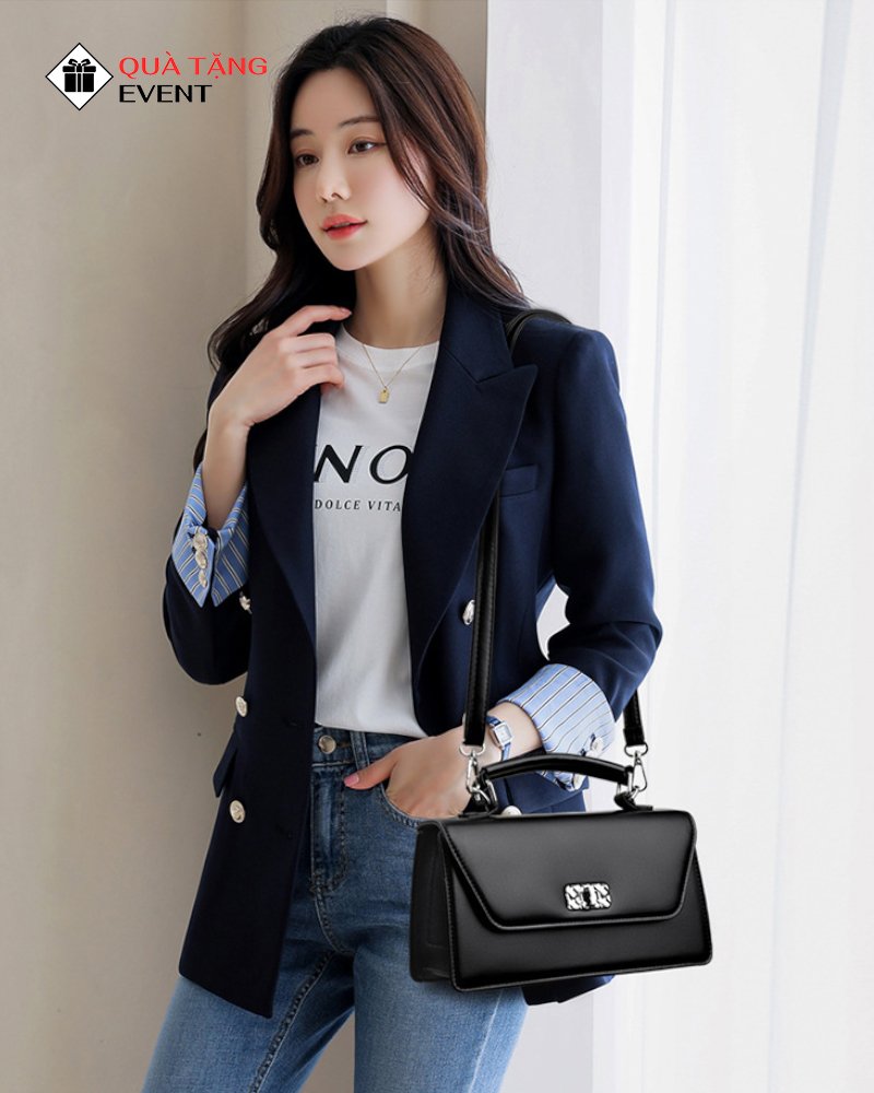 Túi xách nữ đeo chéo quà tặng doanh nghiệp, in logo theo yêu cầu - Mã TXNDC006 Túi xách nữ đeo chéo quà tặng doanh nghiệp, in logo theo yêu cầu - Mã TXNDC006 - Hình ảnh 26