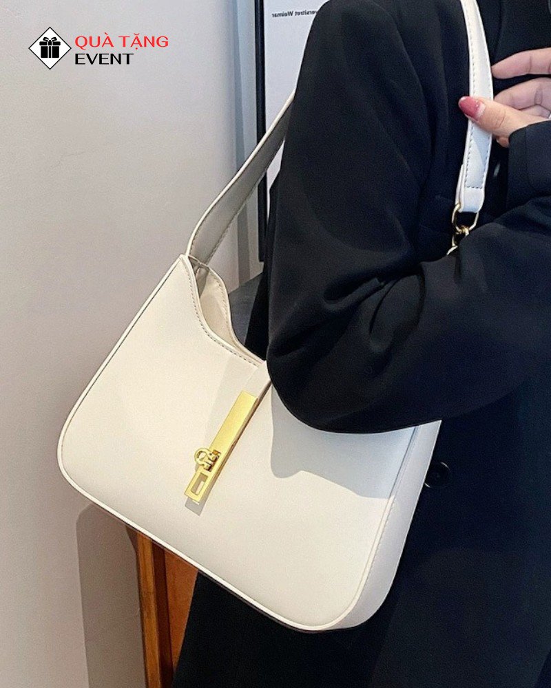 Túi xách nữ đeo vai quà tặng doanh nghiệp, in logo theo yêu cầu - Mã TXNDV001 Xưởng túi xách nữ sỉ - TXNDV001