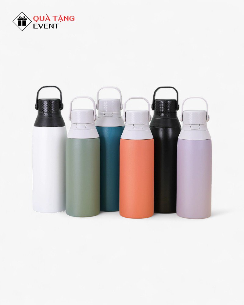 Bình giữ nhiệt văn phòng quà tặng doanh nghiệp, in logo theo yêu cầu - Mã BGNVP072 Bình giữ nhiệt in theo yêu cầu - BGNVP072