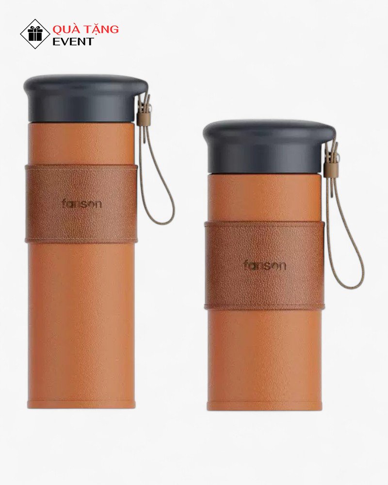 Bình giữ nhiệt văn phòng quà tặng doanh nghiệp, in logo theo yêu cầu - Mã BGNVP038 Bình giữ nhiệt khắc chữ - BGNVP038