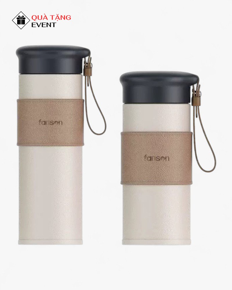 Bình giữ nhiệt văn phòng quà tặng doanh nghiệp, in logo theo yêu cầu - Mã BGNVP038 Bình giữ nhiệt khắc tên - BGNVP038