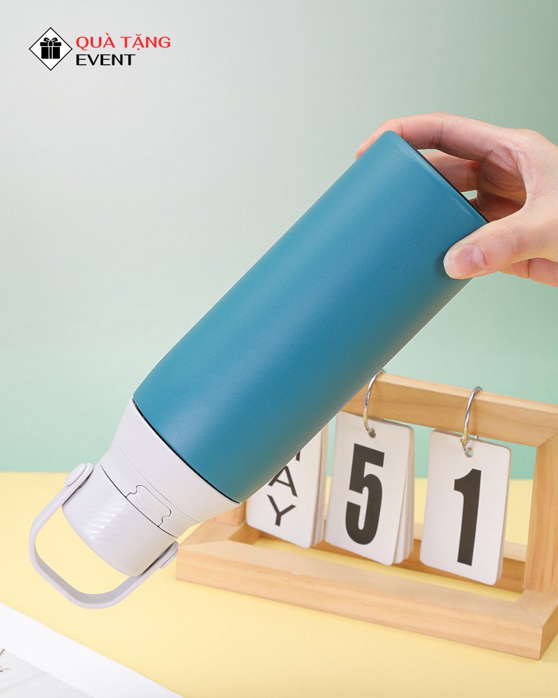 Bình giữ nhiệt văn phòng quà tặng doanh nghiệp, in logo theo yêu cầu - Mã BGNVP072 Bình giữ nhiệt quà tặng quảng cáo - BGNVP072