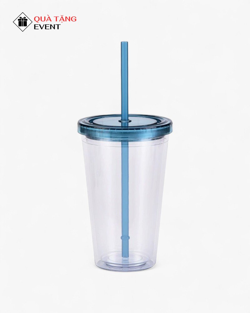 Bình nhựa quà tặng doanh nghiệp, in logo theo yêu cầu - Mã BN010 Bình nước nhựa Hà Nội - BN010