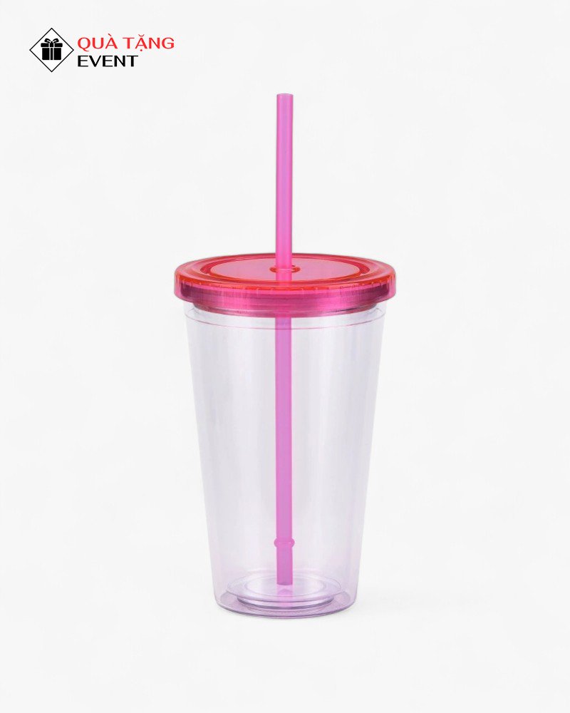 Bình nhựa quà tặng doanh nghiệp, in logo theo yêu cầu - Mã BN010 Bình nước nhựa doanh nghiệp - BN010