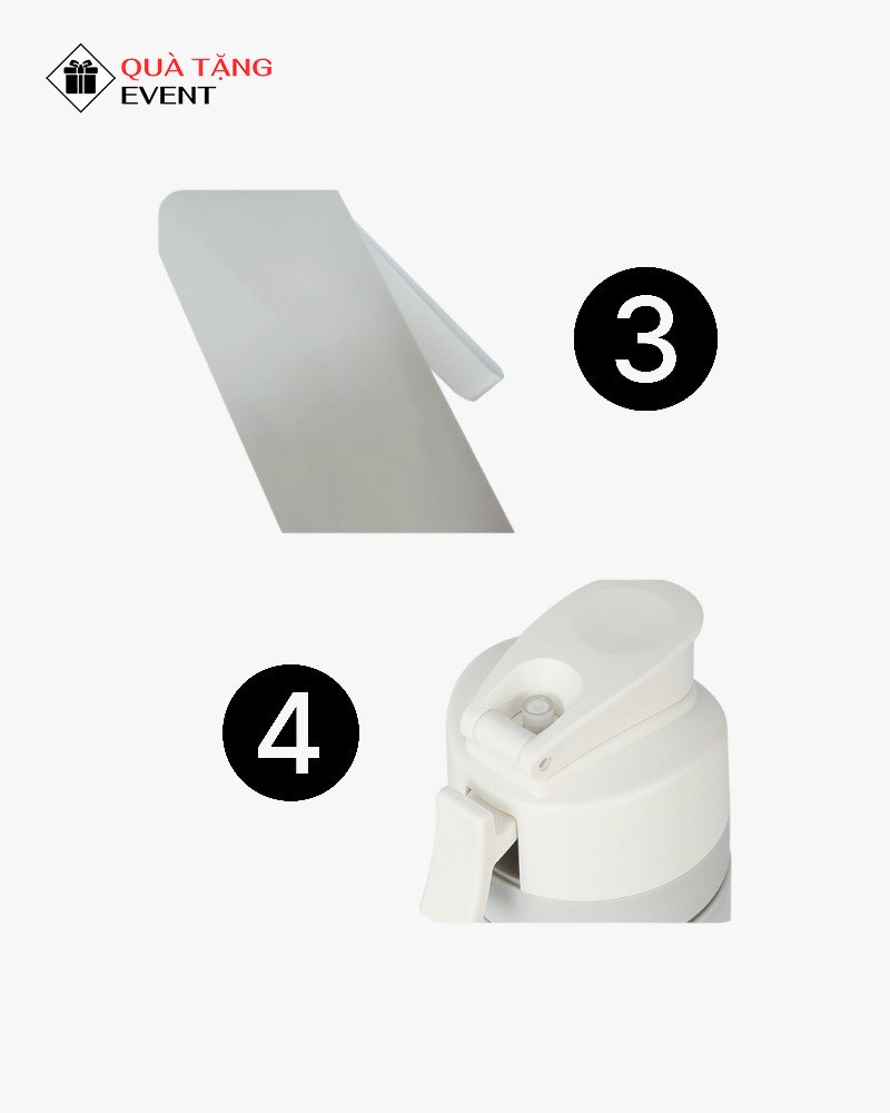 Bình nhựa quà tặng doanh nghiệp, in logo theo yêu cầu - Mã BN008 Bình nước nhựa giá sỉ TPHCM - BN008