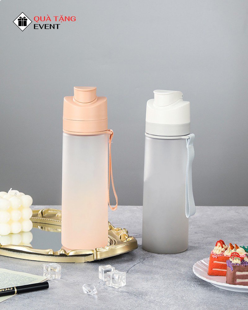 Bình nhựa quà tặng doanh nghiệp, in logo theo yêu cầu - Mã BN008 Bình nước nhựa quà tặng theo yêu cầu - BN008