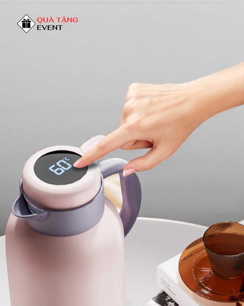 Bình giữ nhiệt gia đình quà tặng doanh nghiệp, in logo theo yêu cầu - Mã BGNGD004 CTY sản xuất bình giữ nhiệt - BGNGD004