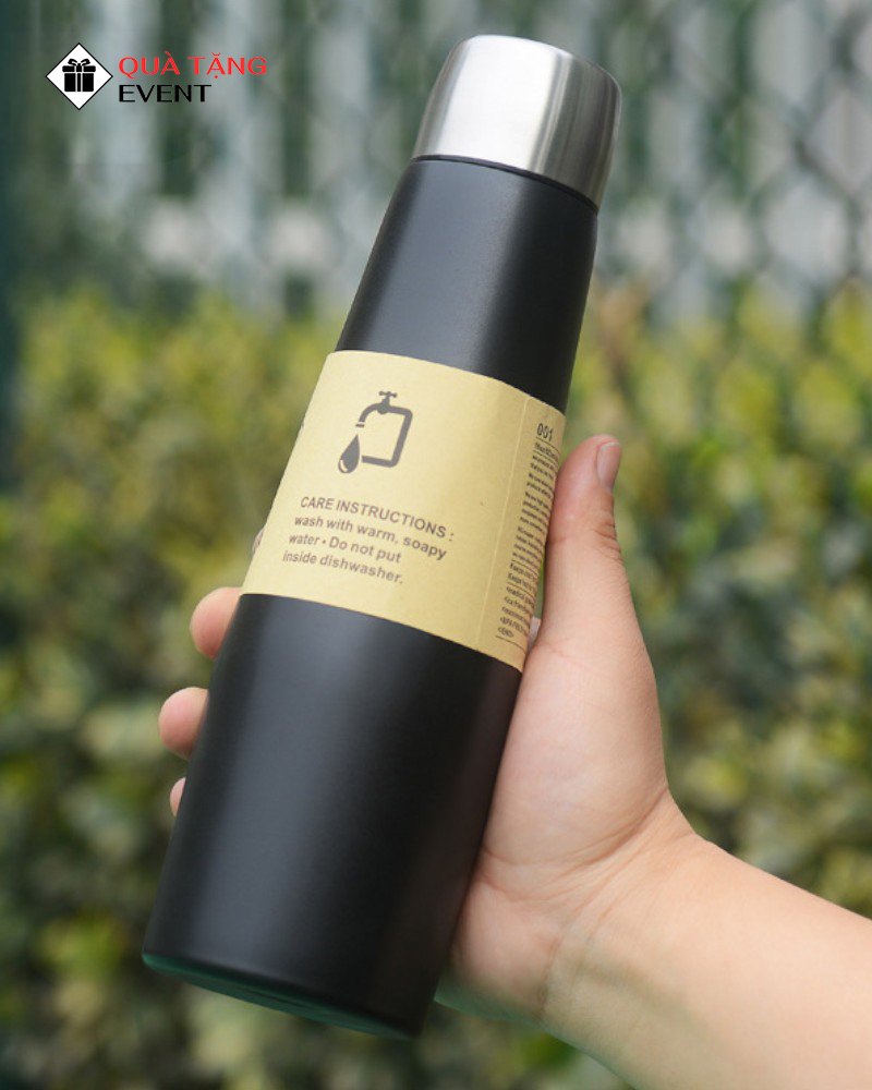 Bình giữ nhiệt văn phòng quà tặng doanh nghiệp, in logo theo yêu cầu - Mã BGNVP060 Các Xưởng sản xuất bình giữ nhiệt giá rẻ - BGNVP060