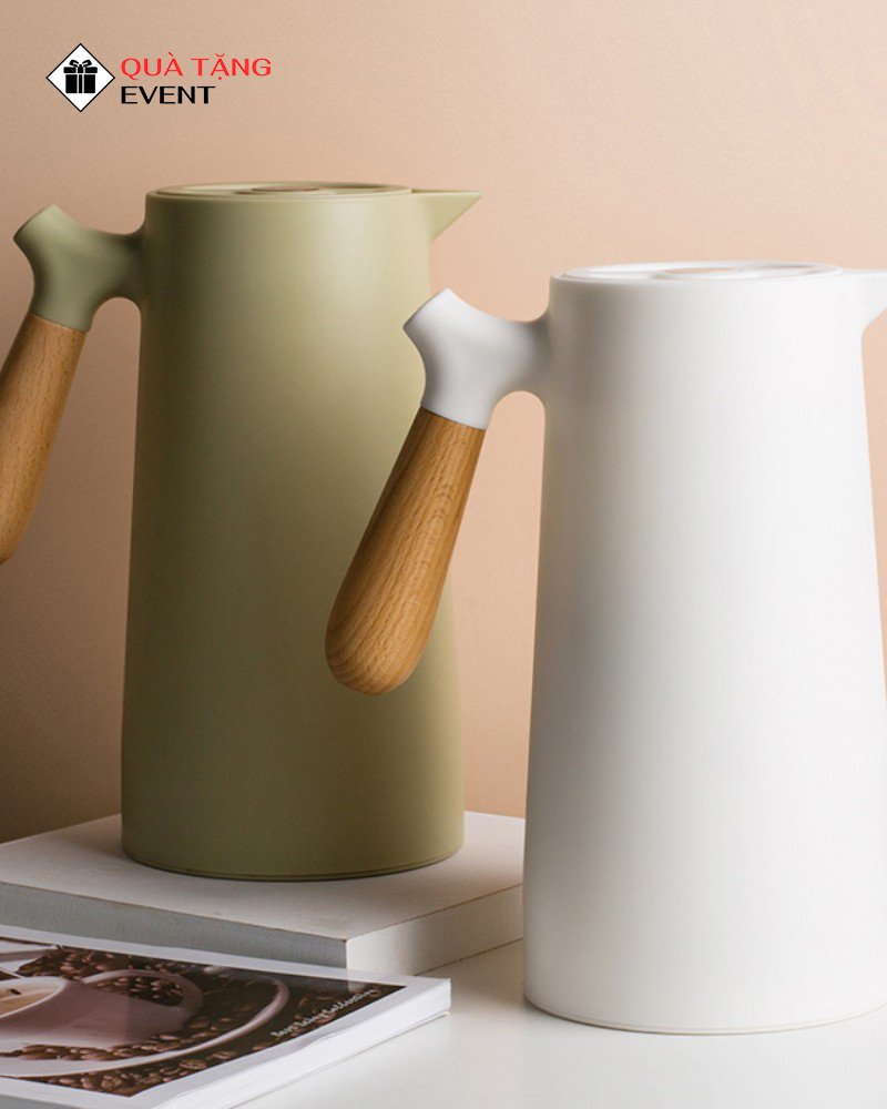 Bình giữ nhiệt gia đình quà tặng doanh nghiệp, in logo theo yêu cầu - Mã BGNGD007 Cho nhận hàng sản xuất bình giữ nhiệt - BGNGD007