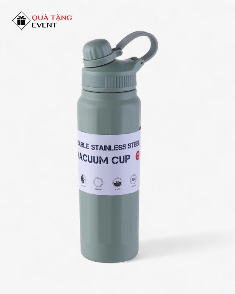 Bình giữ nhiệt văn phòng quà tặng doanh nghiệp, in logo theo yêu cầu - Mã BGNVP048 Cơ sở gia công bình giữ nhiệt - BGNVP048