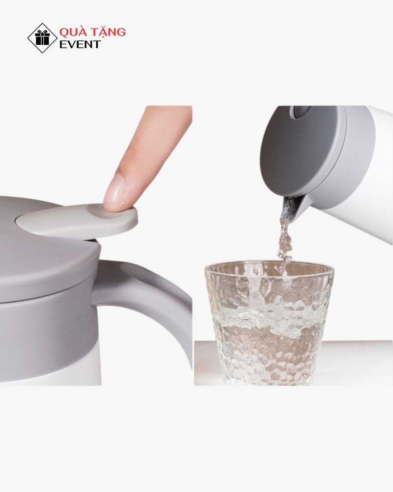 Bình giữ nhiệt gia đình quà tặng doanh nghiệp, in logo theo yêu cầu - Mã BGNGD002 Công ty sản xuất bình giữ nhiệt - BGNGD002