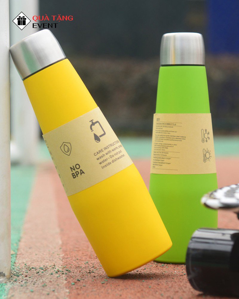 Bình giữ nhiệt văn phòng quà tặng doanh nghiệp, in logo theo yêu cầu - Mã BGNVP060 Công ty sản xuất bình giữ nhiệt ở Củ Chi - BGNVP060