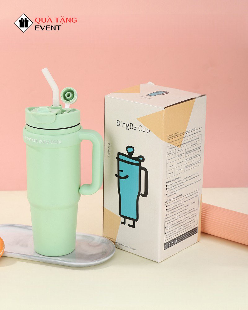 Ly, cốc giữ nhiệt quà tặng doanh nghiệp, in logo theo yêu cầu - Mã LGN005 Công ty sản xuất ly giữ nhiệt - LGN005