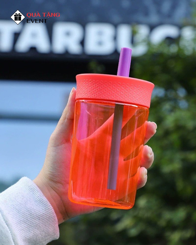 Bình nhựa quà tặng doanh nghiệp, in logo theo yêu cầu - Mã BN015 Cty bình nước nhựa - BN015