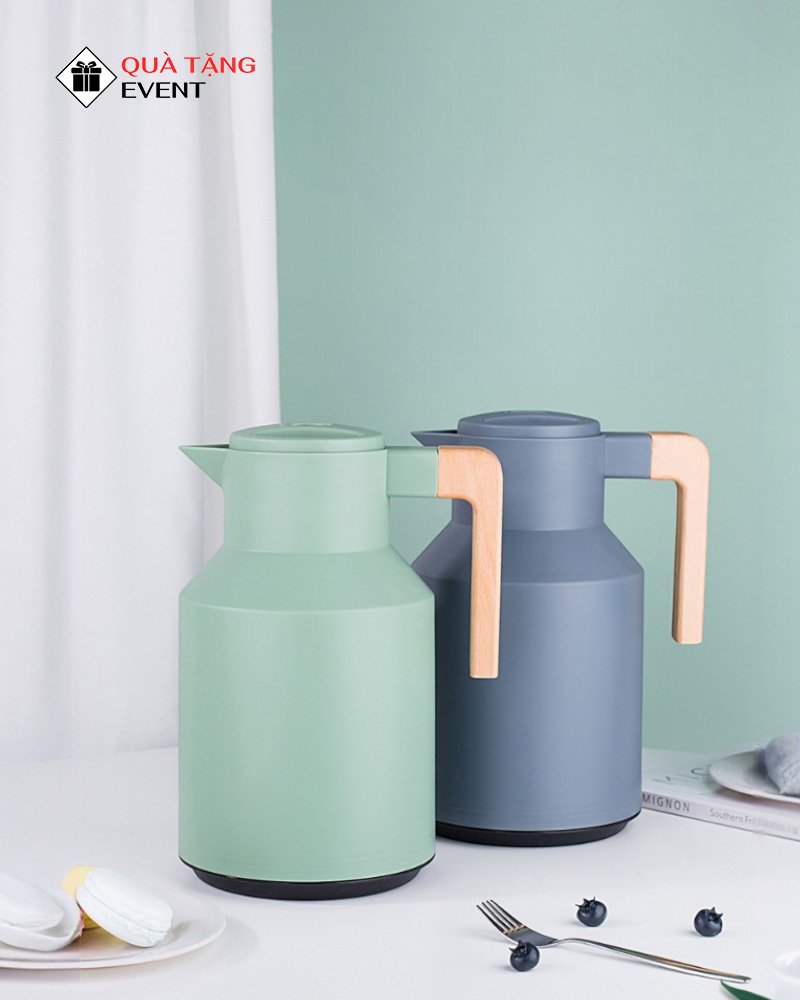 Bình giữ nhiệt gia đình quà tặng doanh nghiệp, in logo theo yêu cầu - Mã BGNGD009 Đặt làm bình giữ nhiệt - BGNGD009