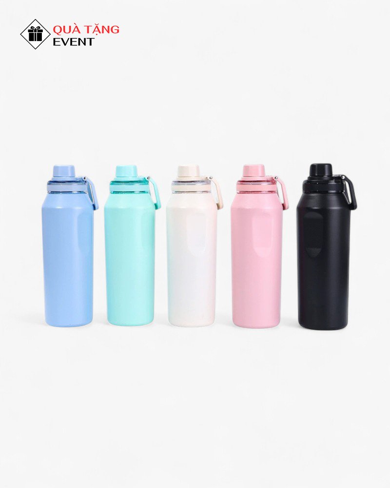 Bình giữ nhiệt văn phòng quà tặng doanh nghiệp, in logo theo yêu cầu - Mã BGNVP056 Đặt sản xuất bình giữ nhiệt - BGNVP056