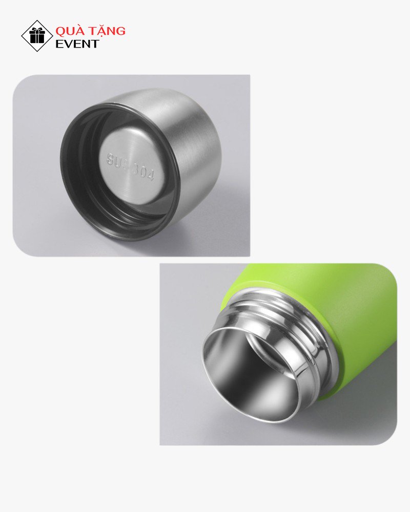 Bình giữ nhiệt văn phòng quà tặng doanh nghiệp, in logo theo yêu cầu - Mã BGNVP060 Đặt sản xuất bình giữ nhiệt cho công ty - BGNVP060