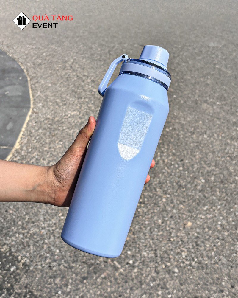 Bình giữ nhiệt văn phòng quà tặng doanh nghiệp, in logo theo yêu cầu - Mã BGNVP056 Đặt sản xuất bình giữ nhiệt quà tặng doanh nghiệp - BGNVP056